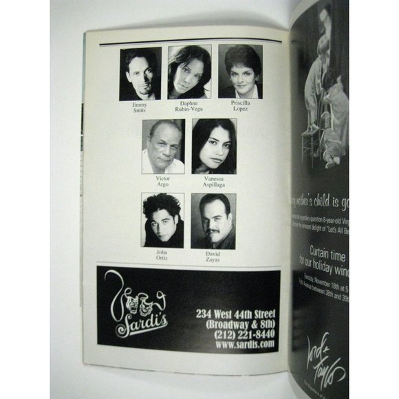Anna in Tropics Playbill 2003 Royale Theatre Ticket Jimmy Smits Priscilla Lopez - Picture 9 of 12